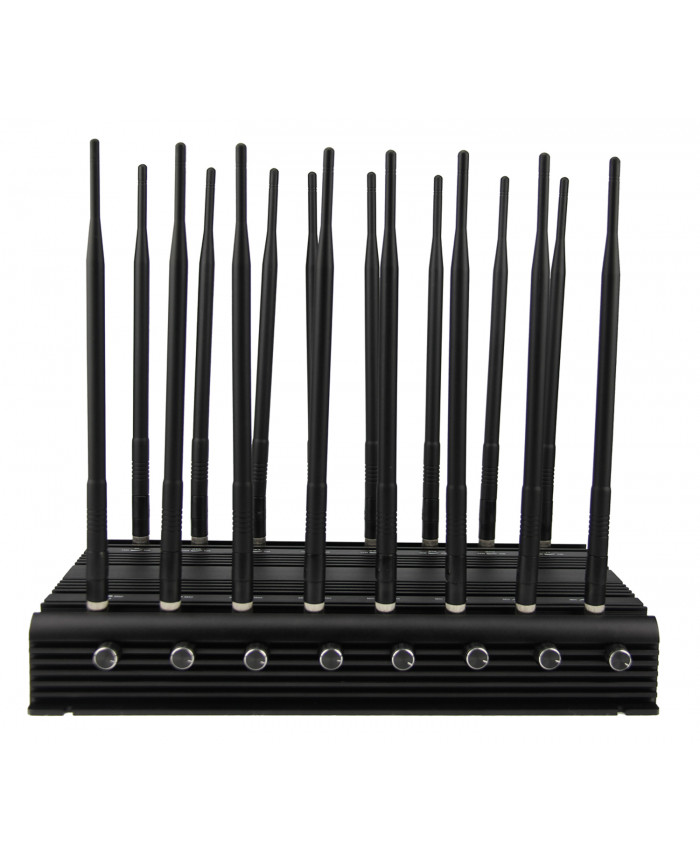 Frequency Jammer With Wifi Signal Jammer – 16 Antennas – All Frequency  Jammer