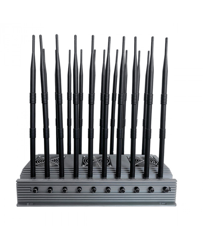 Frequency Jammer With Wifi Signal Jammer – 16 Antennas – All Frequency  Jammer