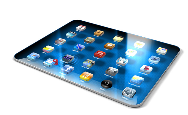 Concept model of iPad 3