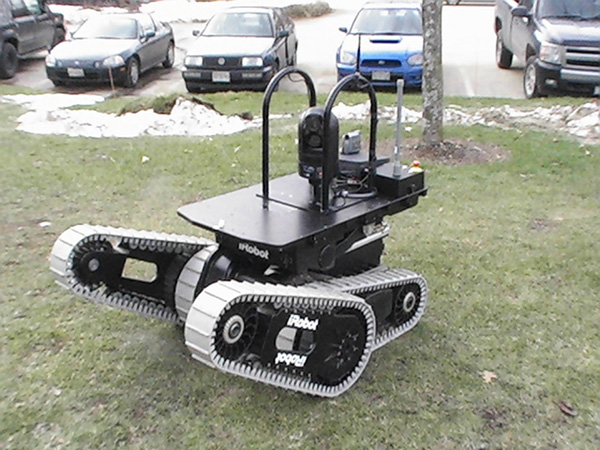 iRobot Warrior at the parking lot