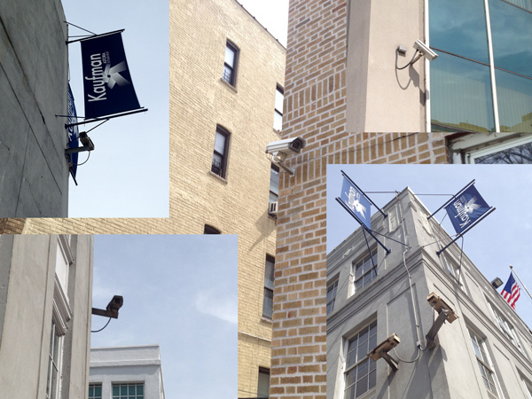 CCTV cameras in Manhattan, New York