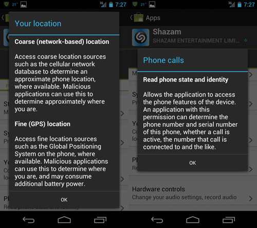 Android App Permissions